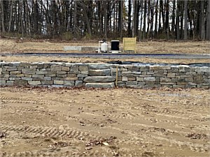 Mount Von Trapp Wallstone with Inlaid steps